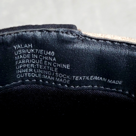 JUSTFAB Colorblock Faux Suede Block Heel Side Zip Ankle Boots SIZE: 9 US - Picture 12 of 13